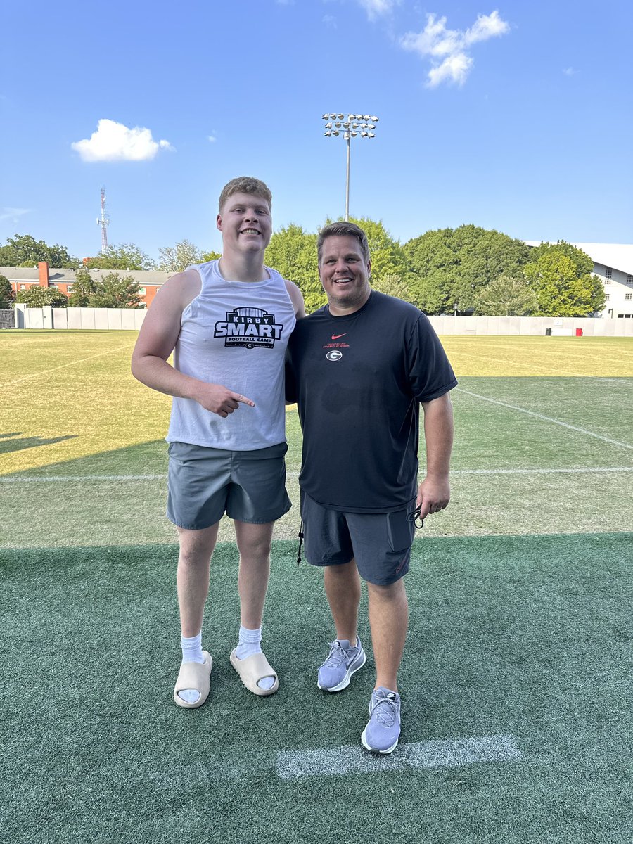 JohnStanley706's tweet photo. Extremely thankful for the opportunity to come back and compete at @GeorgiaFootball!! Special thanks to @Kirk_Benedict and @a___ray for the invite and a well ran workout. #GoDawgs 

@JeremyO_Johnson @benjaminwolk @MattDeBary @jeremycrabtree @OneOnOneKicking @MattOverton_LS @HKA_Tanalski @Bamasnap