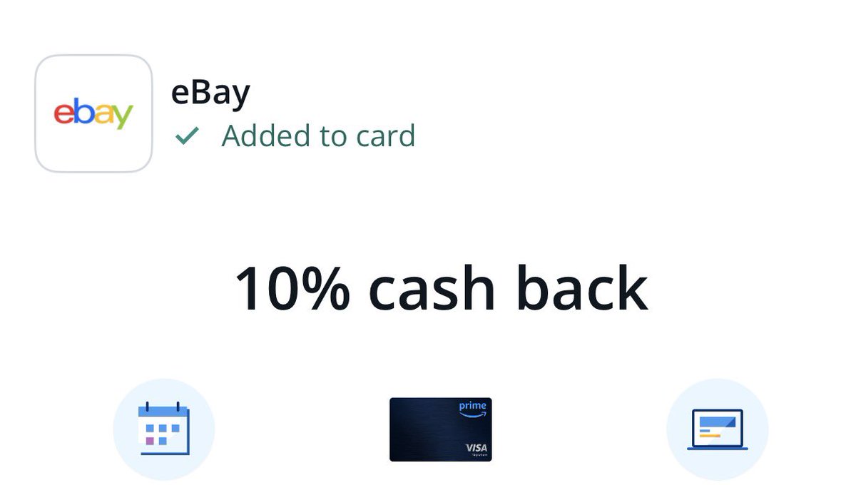 VirtualR007's tweet photo. அமேசான் CC ல எதுக்கு ebay க்கு offer போடறான்னு புரியல 🤷‍♂️ https://t.co/oByUpuoGLJ