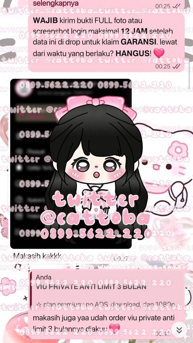 cattoba's tweet photo. kanfa 7 hari &amp; vℹ️u private anti limit 3 bulan always ridi yaa🌹✨ https://t.co/OwH51GlzWy