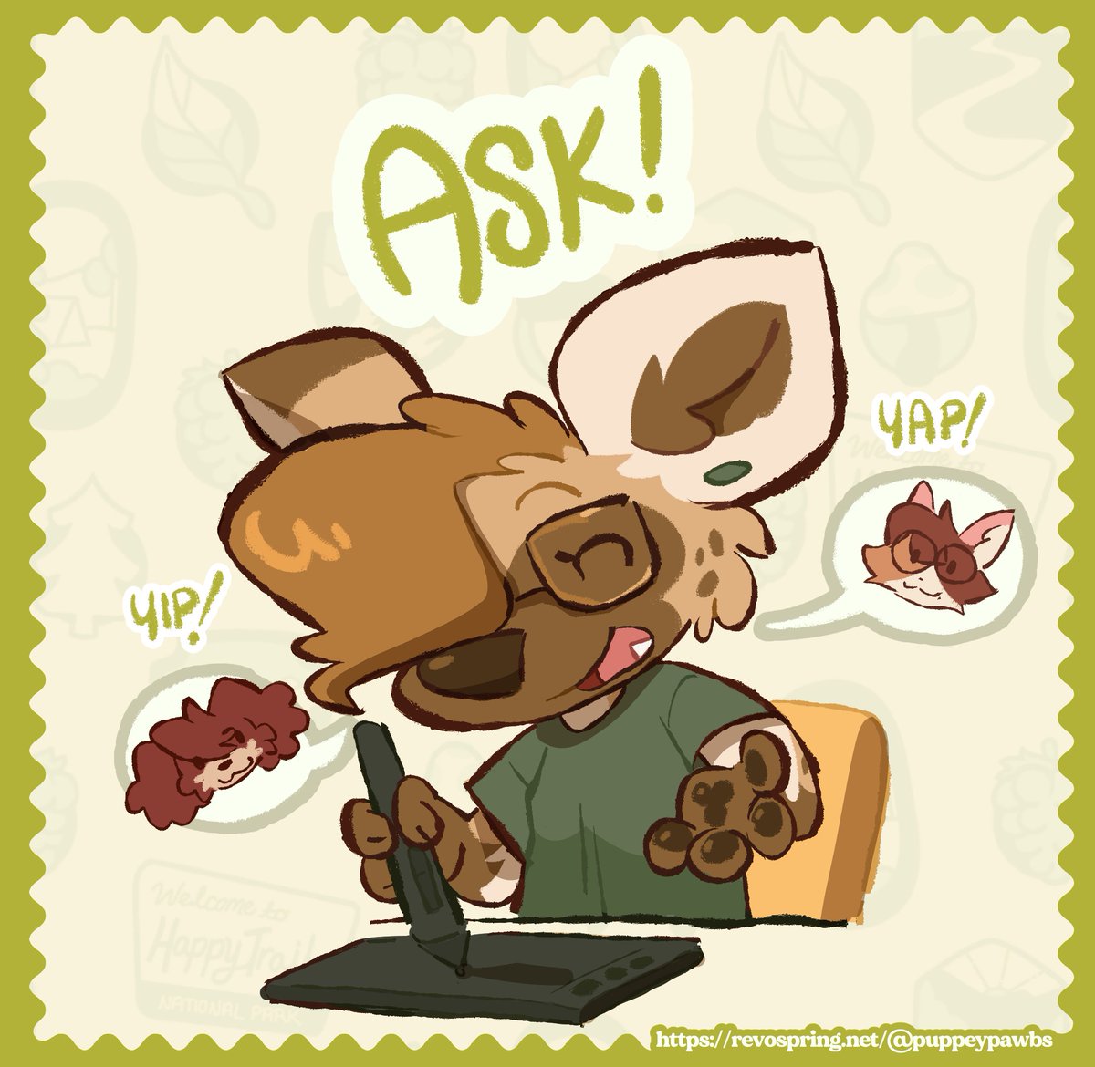 puppeypawbs's tweet photo. I got an ask page again! You can ask me (or Maple or Syrup) something here:
https://t.co/dRqB34tsKM 
And I might respond with a drawing! https://t.co/3KbYsJ1uIc