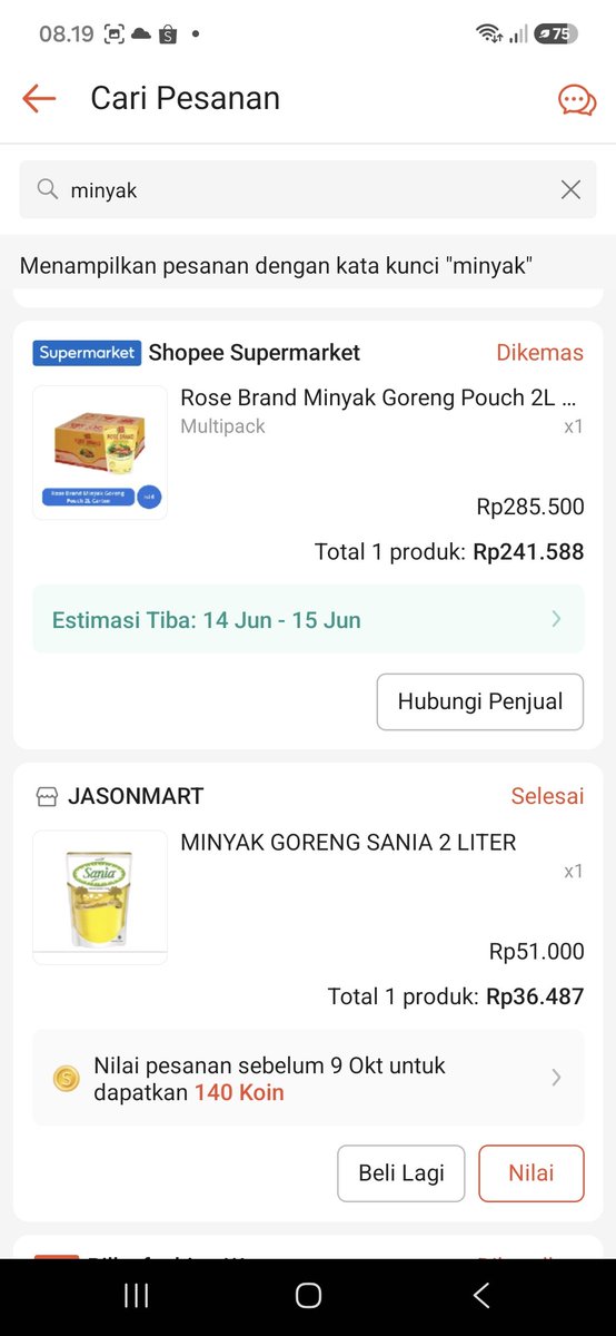 imdinihere's tweet photo. In this economy, beli minyak goreng online adalah jalan ninjaku. 😭👍Bisa-bisanya dapet harga jauh lebih murah daripada di supermarket deket rumah. Kuncinya cuma satu: gue langganan Shopee VIP. Buat yang mau hemat tiap hari, sini berkumpul gue kasih tau rahasianya 👇 THREAD https://t.co/Fm4OCtHAFt