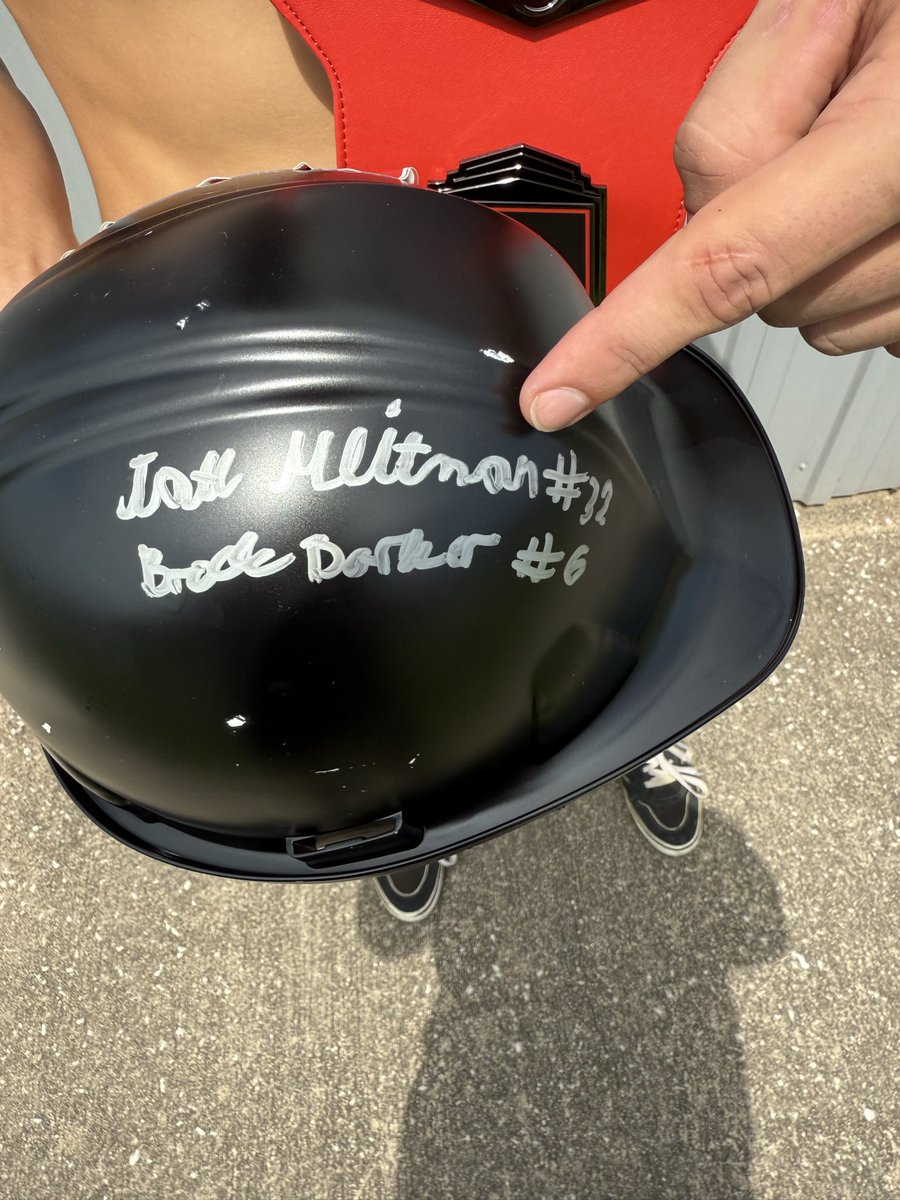 OdessaFootball's tweet photo. 🛠️IRON DAWG🛠️

This weeks iron dawgs go to Junior Brock Barker of the black team and Senior Tate Heitman of the red team. 

#HAVOC https://t.co/oshLsxUF7X