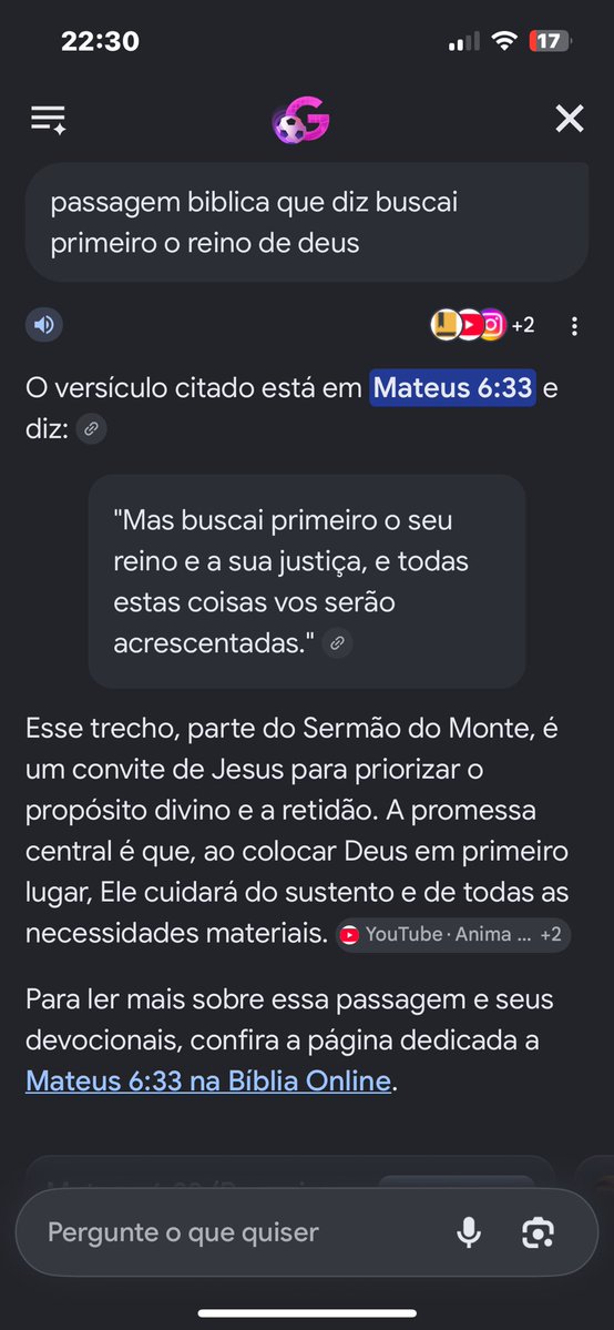 Admarrx04's tweet photo. Uma passagem conhecida,mas as vezes pouco refletida sobre ela.Mas a verdade é que se priorizarmos o propósito divino,Deus,evolução espiritual,o autoconhecimento e outros…automaticamente a gnt se torna alguém melhor pra si e para o próximo,então o “serão acrescentadas” é reflexo+ https://t.co/RII0jTsrJr