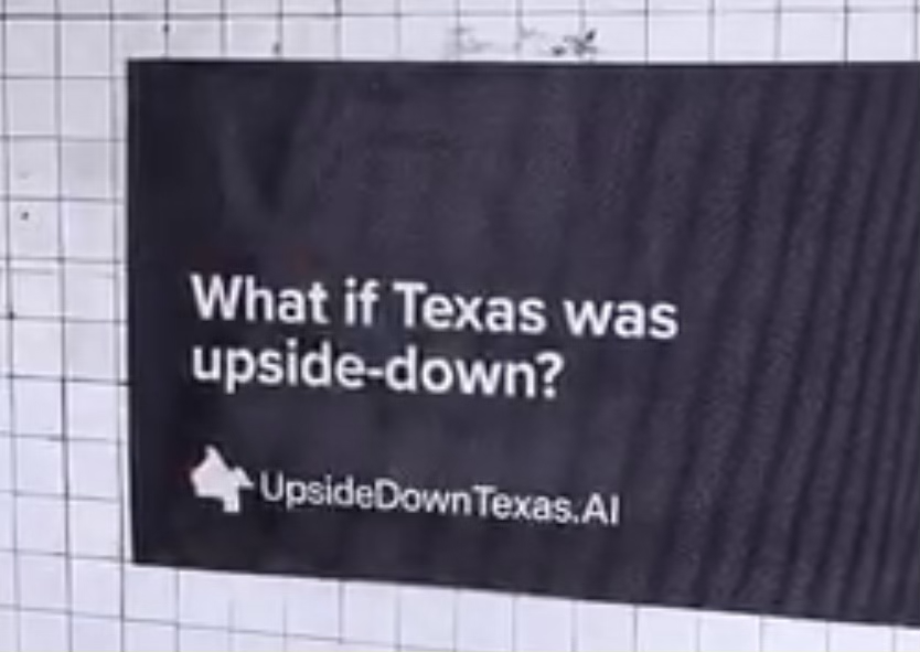 Playerinthgame's tweet photo. A couple of guys are putting up ads for fake tech companies in subway stations and no one can tell the difference https://t.co/MF0Fw13UhI