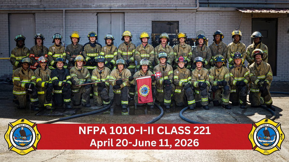 ReservoirFire's tweet photo. Congratulations to A Shift Firefighter Austin Banes as he graduated NFPA 1010 (Professional Qualifications for Firefighters) today at the @MSFireAcademy . You Made A Difference FF Banes. https://t.co/HujLOufWLq