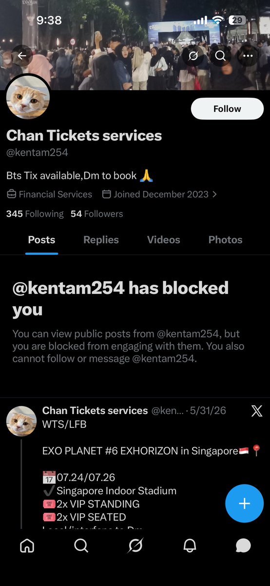noonabuys's tweet photo. SCAMMER ALERT ‼️ 
@kentam254 

sobrang entertaining kausap mga scammer na to!! BOBO 😂

wts lfb bts arirang ph bulacan
#bts_ari̇rang_worldtour_bulacan https://t.co/SmP04rFFY0