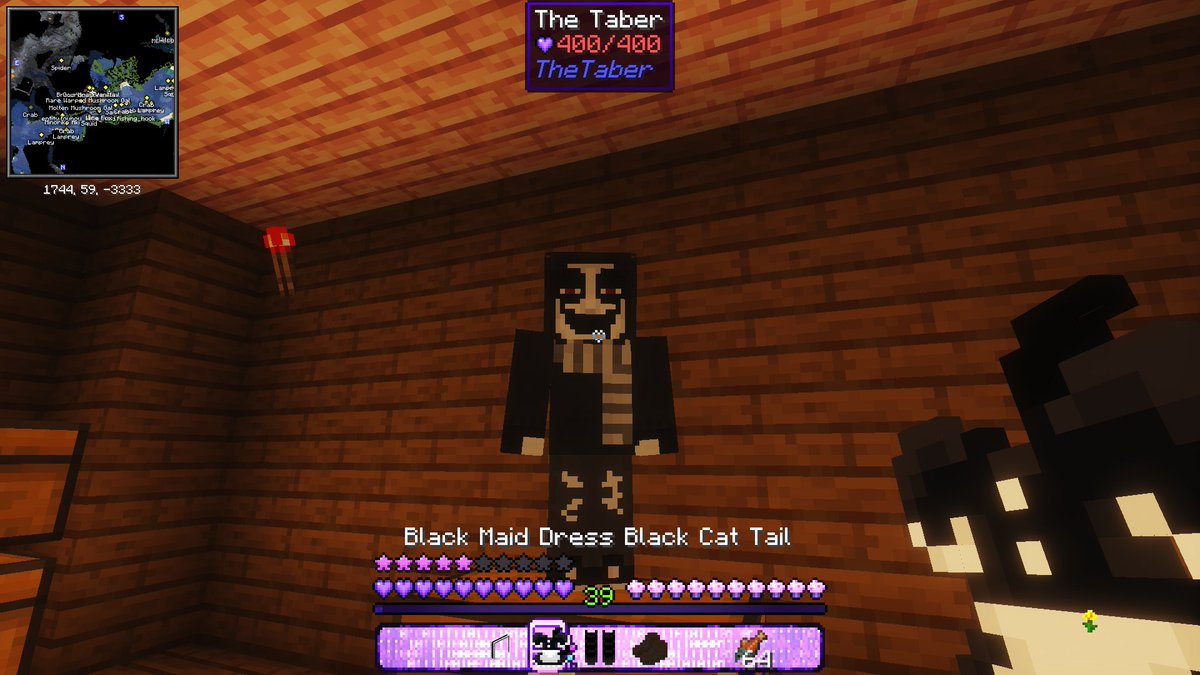 PixelSugar1's tweet photo. ..put it on for me, please? 🥺 // ill give you a stack of grilled salmon~♡ #thetaber https://t.co/dhYigJOzk1