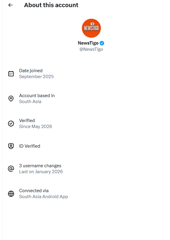 HelpingHate's tweet photo. @NewsTigo Do not follow this account. It is a filthy indian account: https://t.co/i9gEynR3Ml