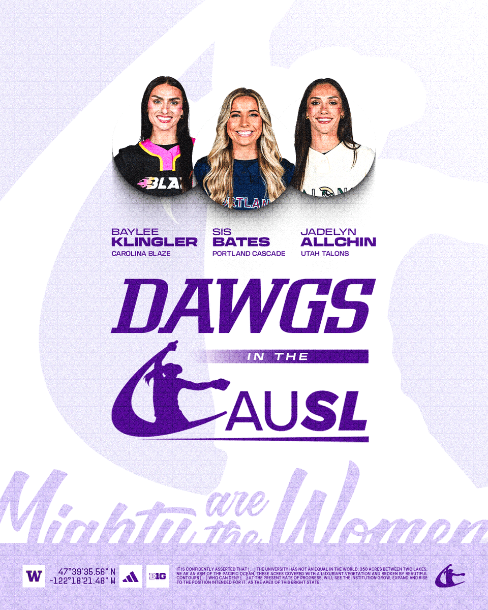 UWSoftball's tweet photo. Wishing our Pro Dawgs the best of luck as the @theAUSLofficial season has gotten underway this week! https://t.co/ANC0A3oRsT