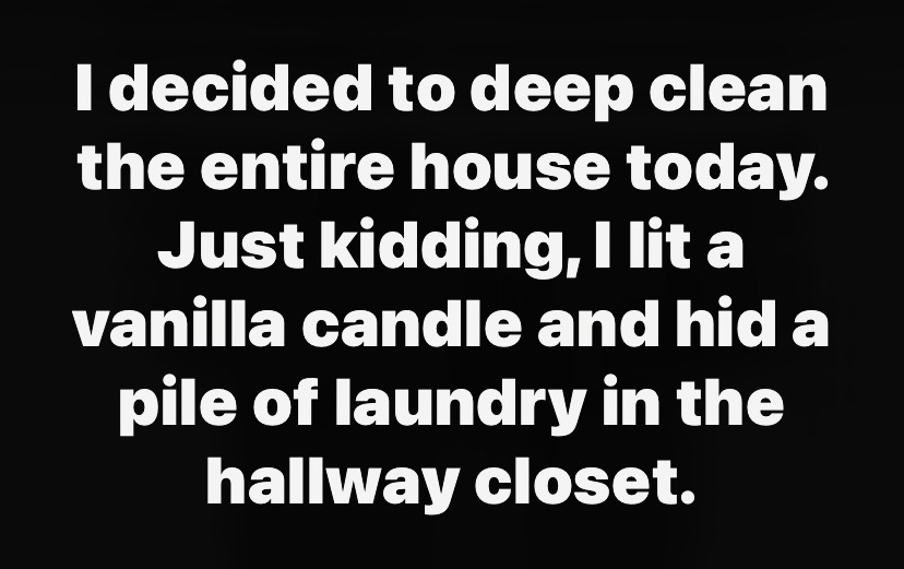 SusanLovesELP's tweet photo. Today's funny!  And who knows (only me!), it "might" be true!!!  😂🕯️🧺🚪😂 https://t.co/SbTze6pl3C