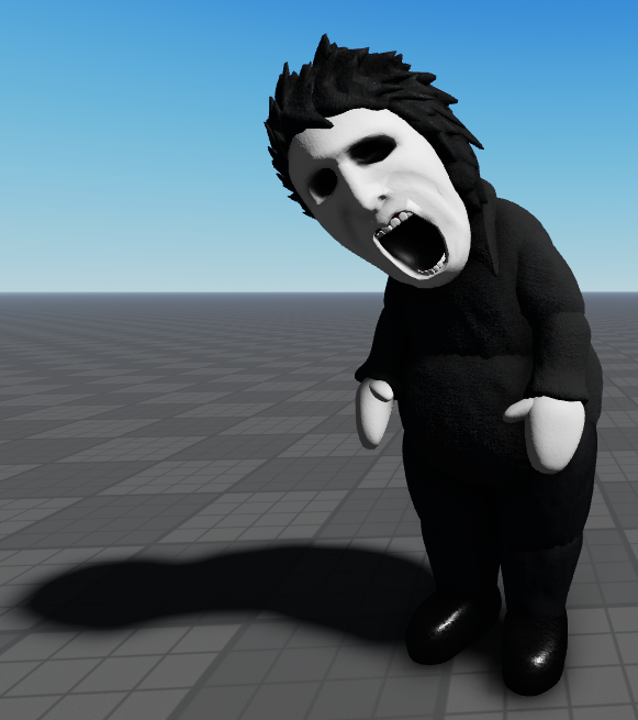 Lizard_bread's tweet photo. i love messing around with the Ghoul https://t.co/XdAJzsdd0e