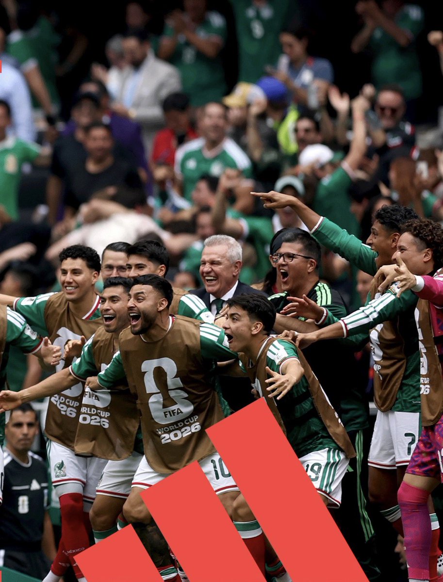 ComplexSneakers's tweet photo. Adidas celebrates Mexico’s victory in the first match of the World Cup 🇲🇽🔥

📸: @adidasfootball https://t.co/E7j2SO2Lnp