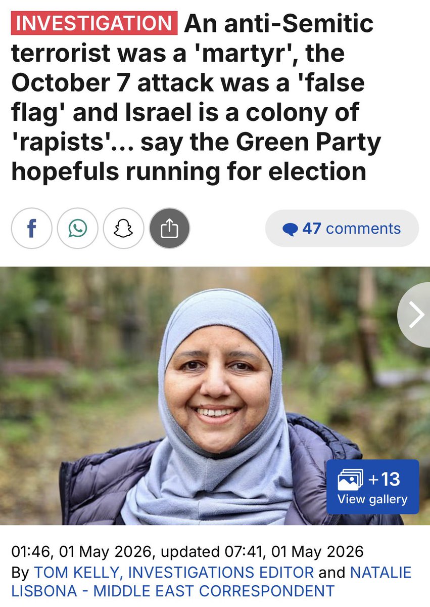 ReformSuperRams's tweet photo. @ZackPolanski Ummmm your a fraud Dave, your whole green party are racists who hate Jews https://t.co/gNiP8hfvQc