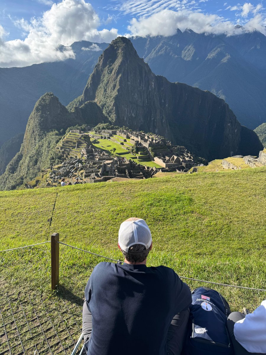 NantGlobal's tweet photo. Not all innovations happen in the boardroom.

Our CEO, @markhecaz, recently crossed a bucket list item off the list, making the trek to Machu Picchu. A reminder that stepping away from the noise often brings the clearest perspective.

#nantglobalfinance #capitalmarkets https://t.co/euNFtNGFOY