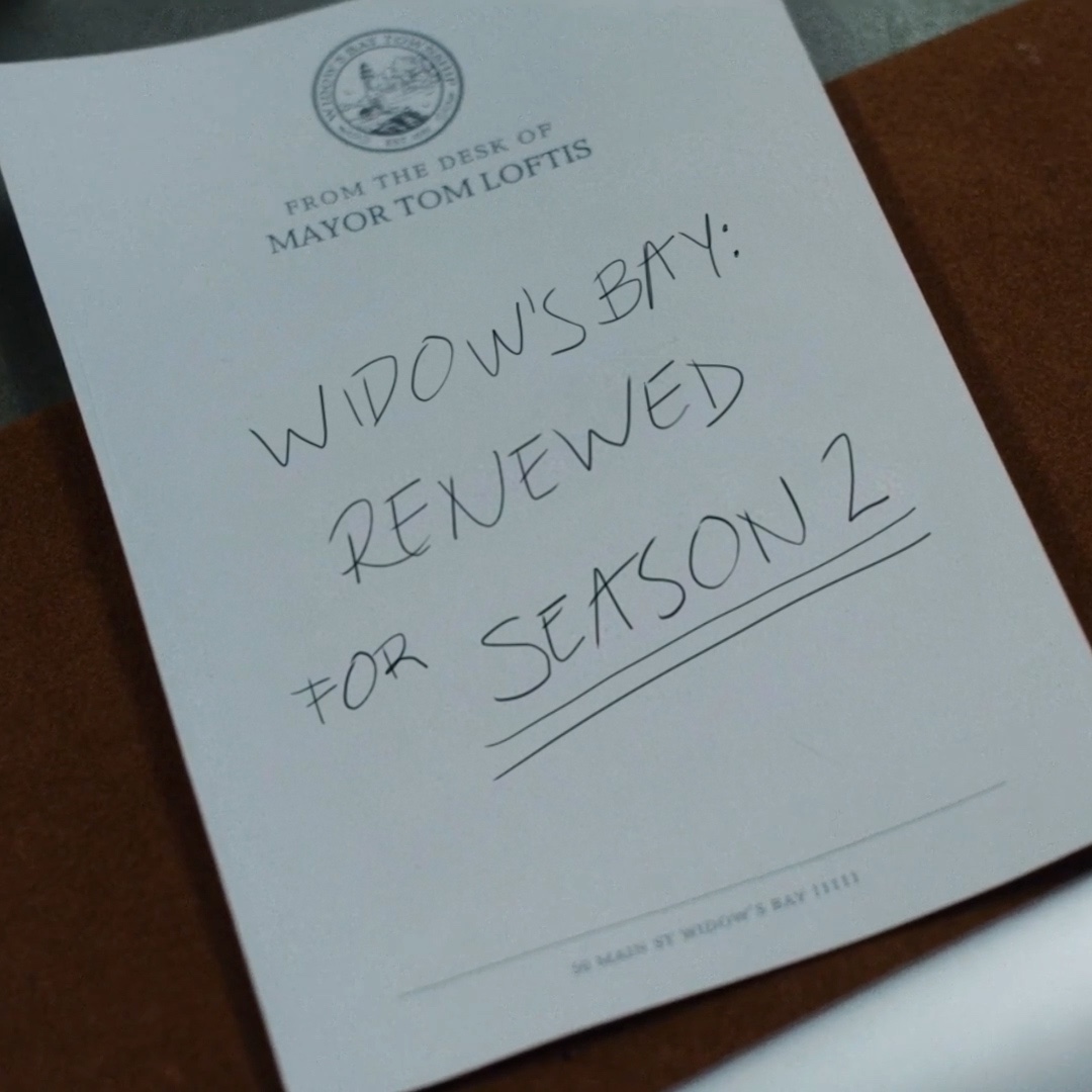 RottenTomatoes's tweet photo. #WidowsBay has been renewed for Season 2 at Apple TV. https://t.co/AYcv8v0j5w