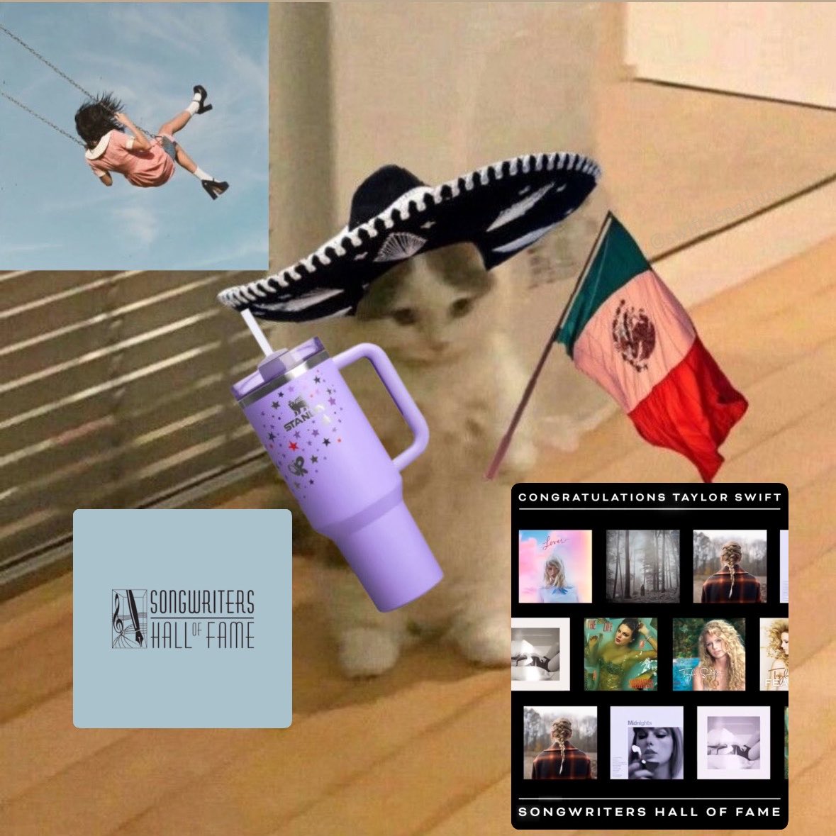 swiftsenapuros's tweet photo. ganó mexico, taylor en el songwriters hall of fame y nuevo album de olivia, la vida es buena https://t.co/OyhTL4QdOV