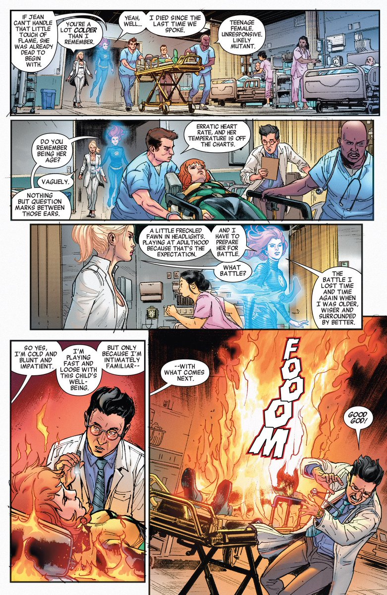 bison30675's tweet photo. @ICARUS12x @summerbmmer @jfsksjfk The “wonderful” year of 2017, when Jean set a child on fire, rejected her daughter for the second time, and Scott was called Hitler while the Inhumans were poisoning mutants with Terrigen. That 2017 portrayed the characters so “well” that Marvel completely ignores it. https://t.co/I4Jdnpc9qG