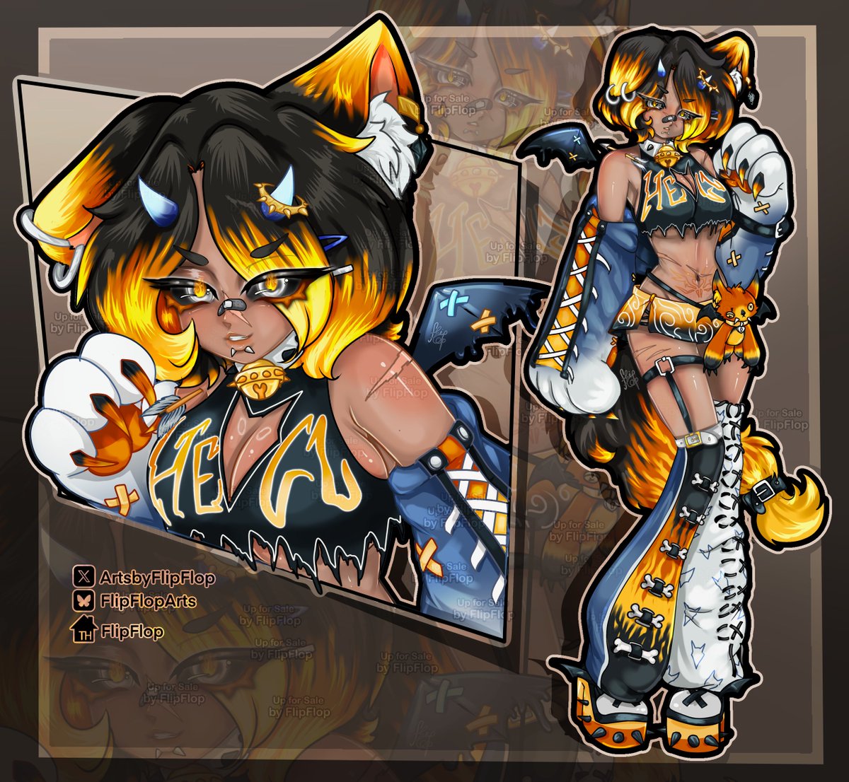 ArtsbyFlipFlop's tweet photo. Flammable pupgirl #Adoptable 
Well actually they a hellhound >w<

Details in comments!
#hellhoundoc #smallartist #vrmodel #kemonomimi 

[Likes and reposts are much appreciated <3] https://t.co/nHwZdYQFZZ