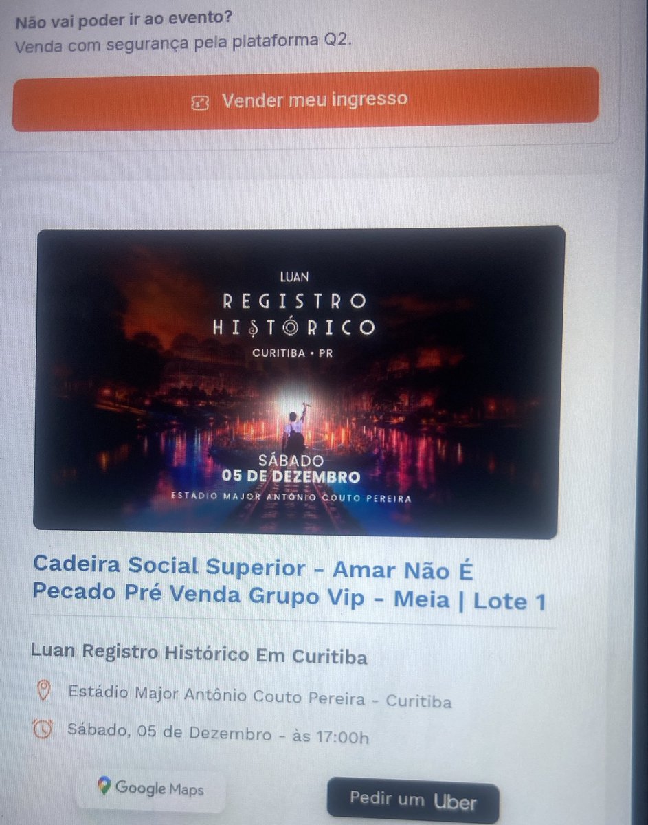 maranhensedoLS's tweet photo. Nós vemos em Curitiba @luansantana 
Mas pqp que cadeira cara da mulesta 400 pila meu fie https://t.co/lhivYkDU88