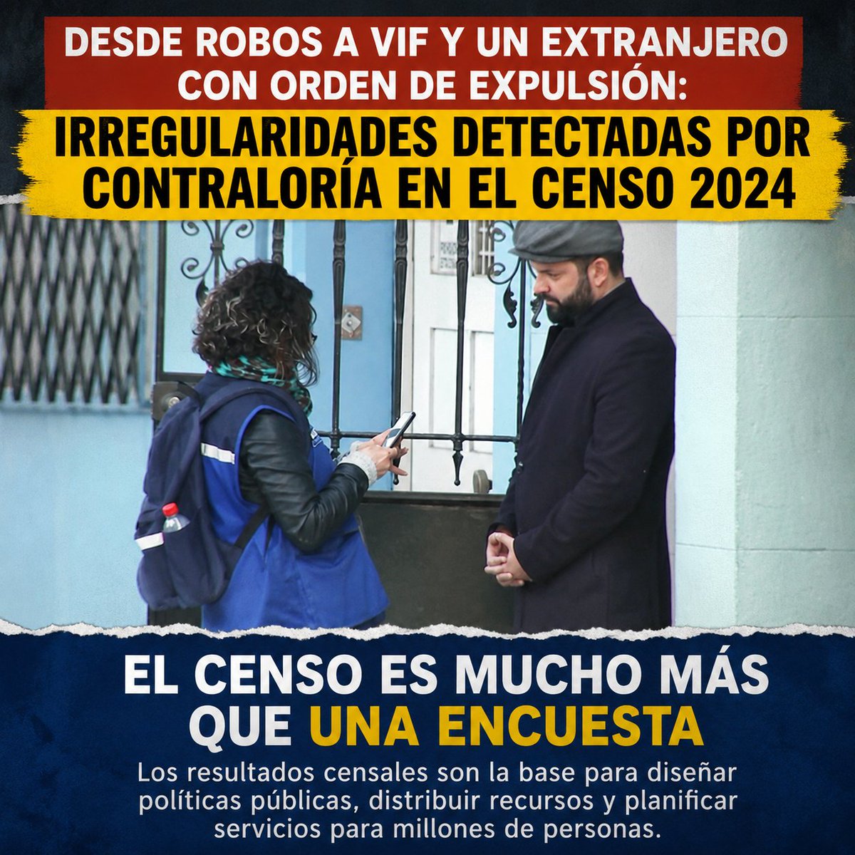 Benjamipena's tweet photo. El Censo no es un juego es la base de cómo se construye el país los que gobernaron antes lo trataron como trámite, hoy se está haciendo con seriedad y eso se nota https://t.co/yJKfQxP7Ti