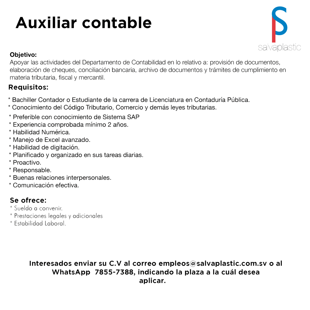 Salvaplastic's tweet photo. ¡Únete a la familia Salvaplastic y crece con nosotros! 🇸🇻💼

En Salvaplastic no solo fabricamos soluciones para el hogar, construimos oportunidades. Estamos buscando personas con energía, compromiso y ganas de superarse para unirse a nuestro equipo. https://t.co/pH3lsXZESr