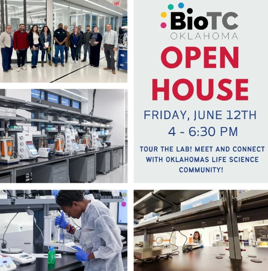 OKRedux's tweet photo. THIS FRIDAY!
BioTC Open House — OKCID

https://t.co/YeYOgSAA9T https://t.co/E3tQutO6wz