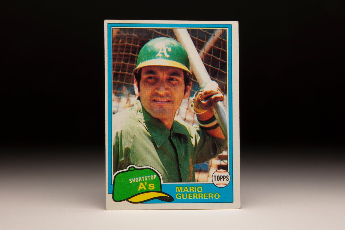 baseballhall's tweet photo. The brother of one of the most legendary scouts in Latin America, Mario Guerrero followed an eight-year big league stint with a post-playing career as a scout and agent.
#CardCorner » https://t.co/O1kuZf2M2T https://t.co/eRFrHyNmOm