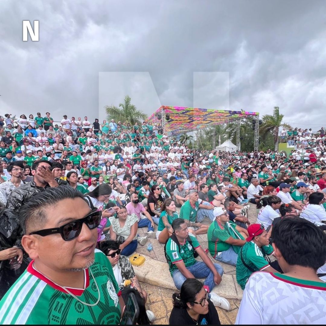 novedadesqroo's tweet photo. ⚽🎉 Así se vivió el Fut Fest en Malecón Tajamar, donde cientos de aficionados disfrutaron del ambiente mundialista, actividades y mucha pasión por el futbol. 🇲🇽🏆

📸: José Aldair https://t.co/sa2TuXpyr4
