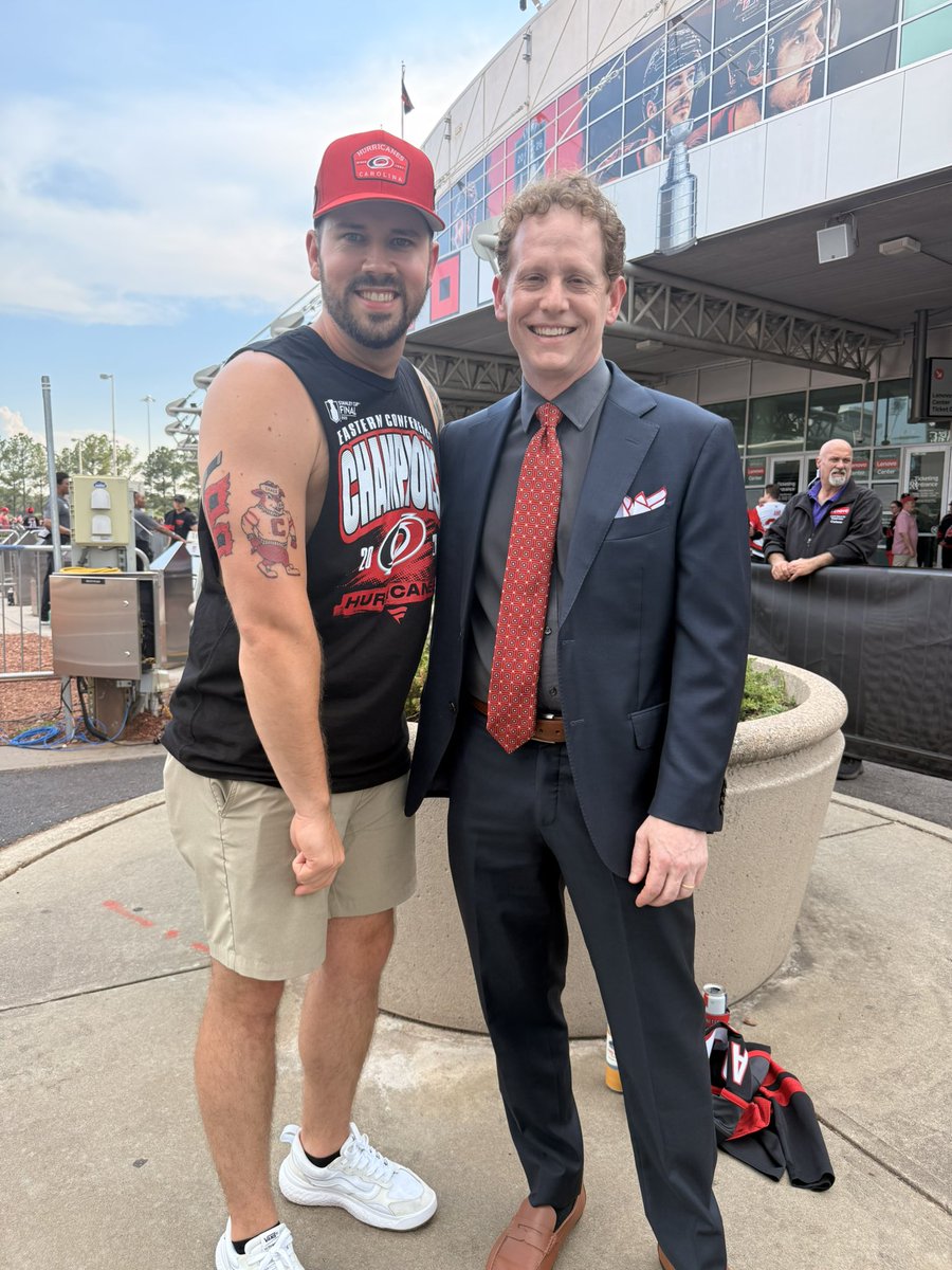 NotDaveCanales's tweet photo. “Mr. Tulsky, have you heard of the tattoos” 

“Absolutely, let’s get you a third one.” 

What is going on man???? 😂😂😂😂 https://t.co/EntFeOlORg