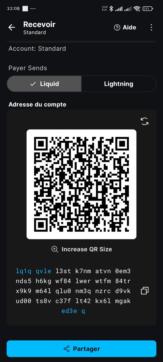 Mathis50652510's tweet photo. @BlockstreamJade @Liquid_BTC lq1qqvlel3stk7nmatvn0em3nds5h6kgwf84lwerwtfm84trx9k9m64lqlu0nm3qnzrcd9vkud00ts8vc37flt42kx6lmgaked3eq https://t.co/6qoWnOrlOw