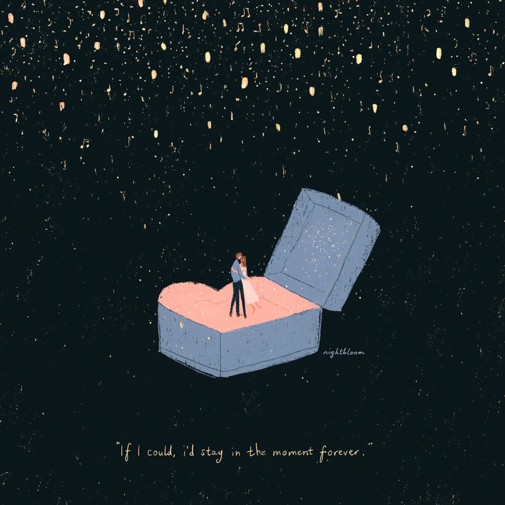 Nightbloomc's tweet photo. "If I could i'd stay in the moment forever." https://t.co/skbmH3kveI
