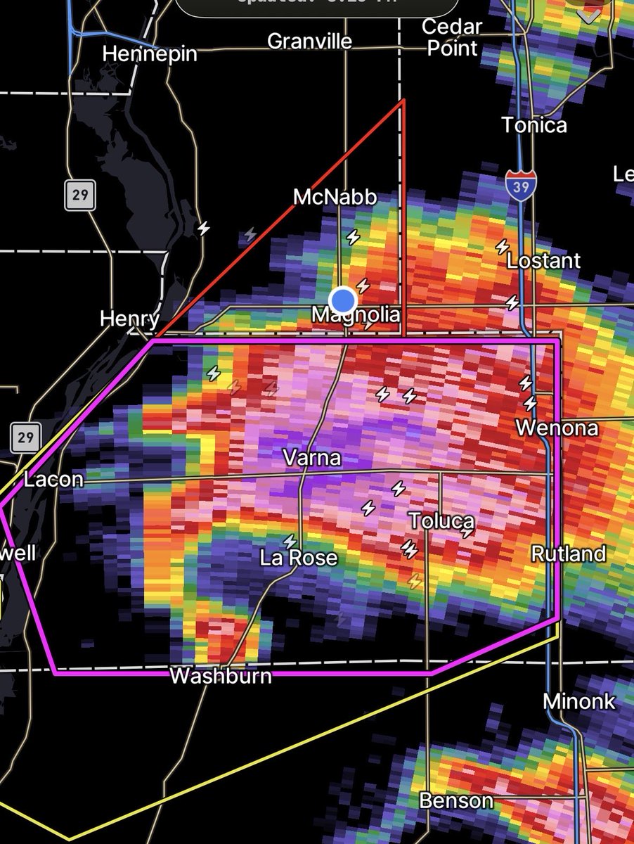 MitchellGrafWX's tweet photo. Wow #ilwx https://t.co/z33Vze9coo