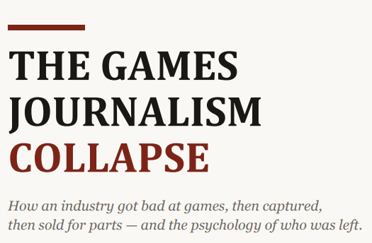 BroTeamPills's tweet photo. Here's a more in-depth report on Video Games Journalism https://t.co/p4kQiiTwFm