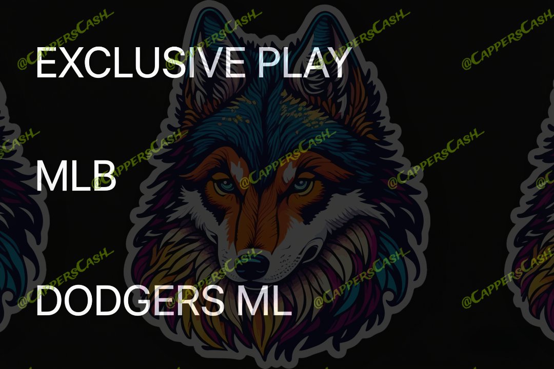 CappersCash_'s tweet photo. Exclusive Play
MLB ⚾️
Cappers Free 🆓 https://t.co/fTxq77OGxm