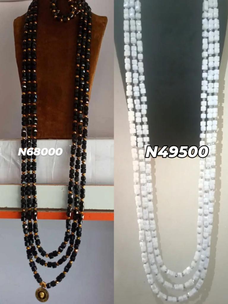Bellasparkbrand's tweet photo. The way i will celebrate ehhh when I make one sale on this app.

We still sell owambe necklaces for men. 
Prices are attached l
Dm to order https://t.co/S21qVKnSRR