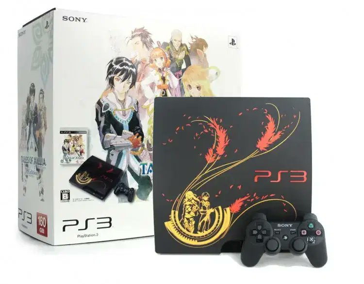 DrFeekle's tweet photo. @Puertorock77_ Ps3 slim has some amazing limited edition consoles. Sucks these were japan only releases https://t.co/cWh6YXQ6gJ