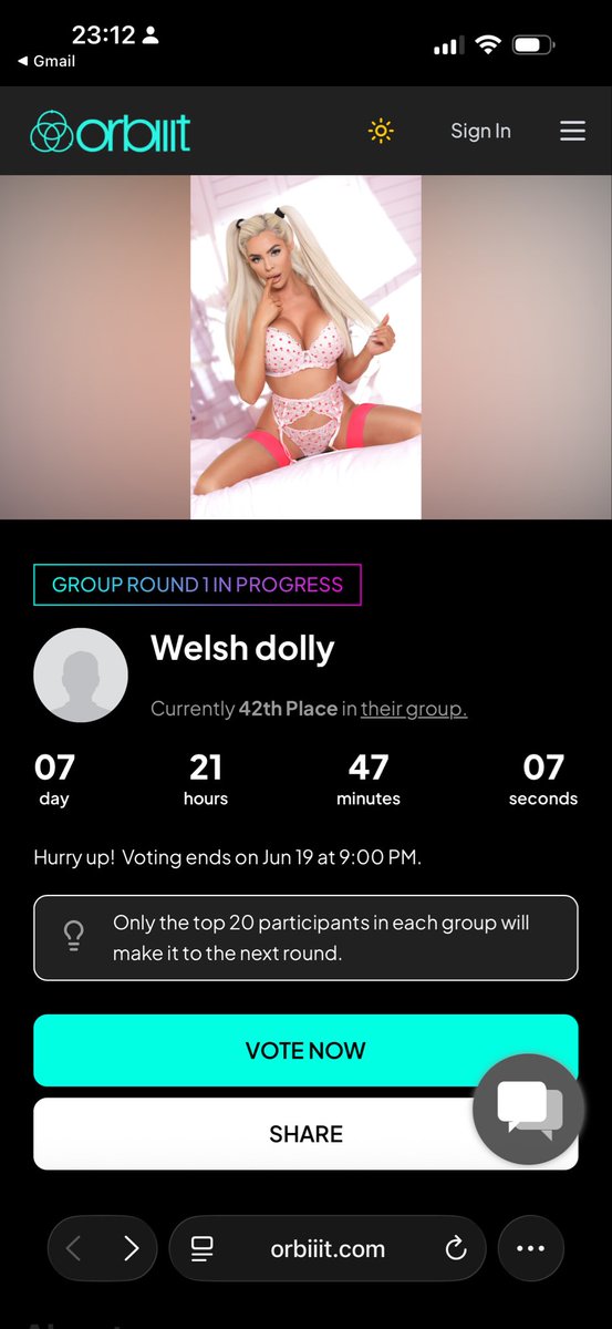 WelshDollyxp's tweet photo. Check out this contest entry! https://t.co/VIdBZ5br19. Appreciate the votes 🥰 https://t.co/IWfnTZtFzL