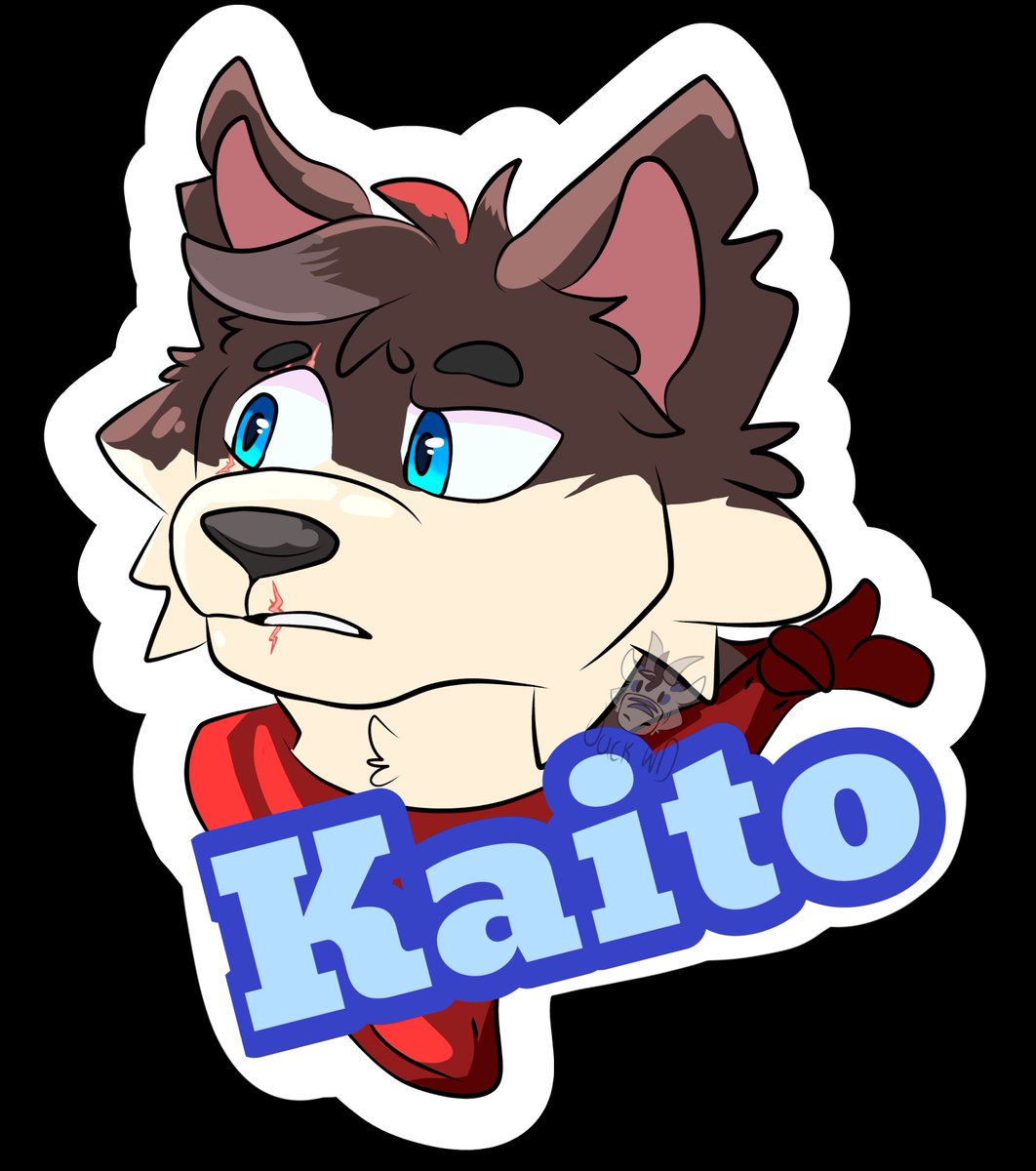 JackWD9090's tweet photo. Badge finished to @KaitoConri thank you so much 💙💙💙
#badgefurry #Furry #furryfandom https://t.co/B0TMACgYTW