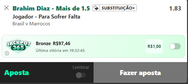 Gabrielmborges's tweet photo. 🚨🚨🚨
Pessoal vou adiantar 1 entrada e um Bingão para nos chamar no final de semana. Jogo entre Brasil x Marrocos e Austrália x Turquia.
Brahim Diaz para sofrer 2 Faltas, cenário que eu gosto demais pois Brahim tem média de 3.02 FS atuando por Marrocos. Então eu vou chamar essas 2 FS do Brahim Diaz que eu gosto muito, pelo cenário de jogo e também por ser Valor.

Vamos chamar também um bingão odd 323 para quem sabe acordar forrado no Domingo.

Stake: 1.5u na 2 Faltas Sofridas Brahim e 0.05u no Bingão.

Sigam a Gestão Recomenda!!