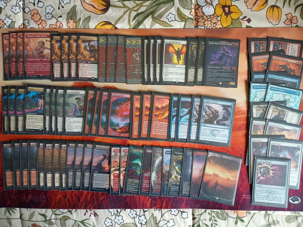 Fran_sadness's tweet photo. My friend made it into finals on the 72 players Destination Event playing this Domain Zoo we have been testing these lasts weeks
We still want to figure out a better sideboard, probably with Rest In Peace and an extra Mystical Dispute https://t.co/AHNSCk09LW