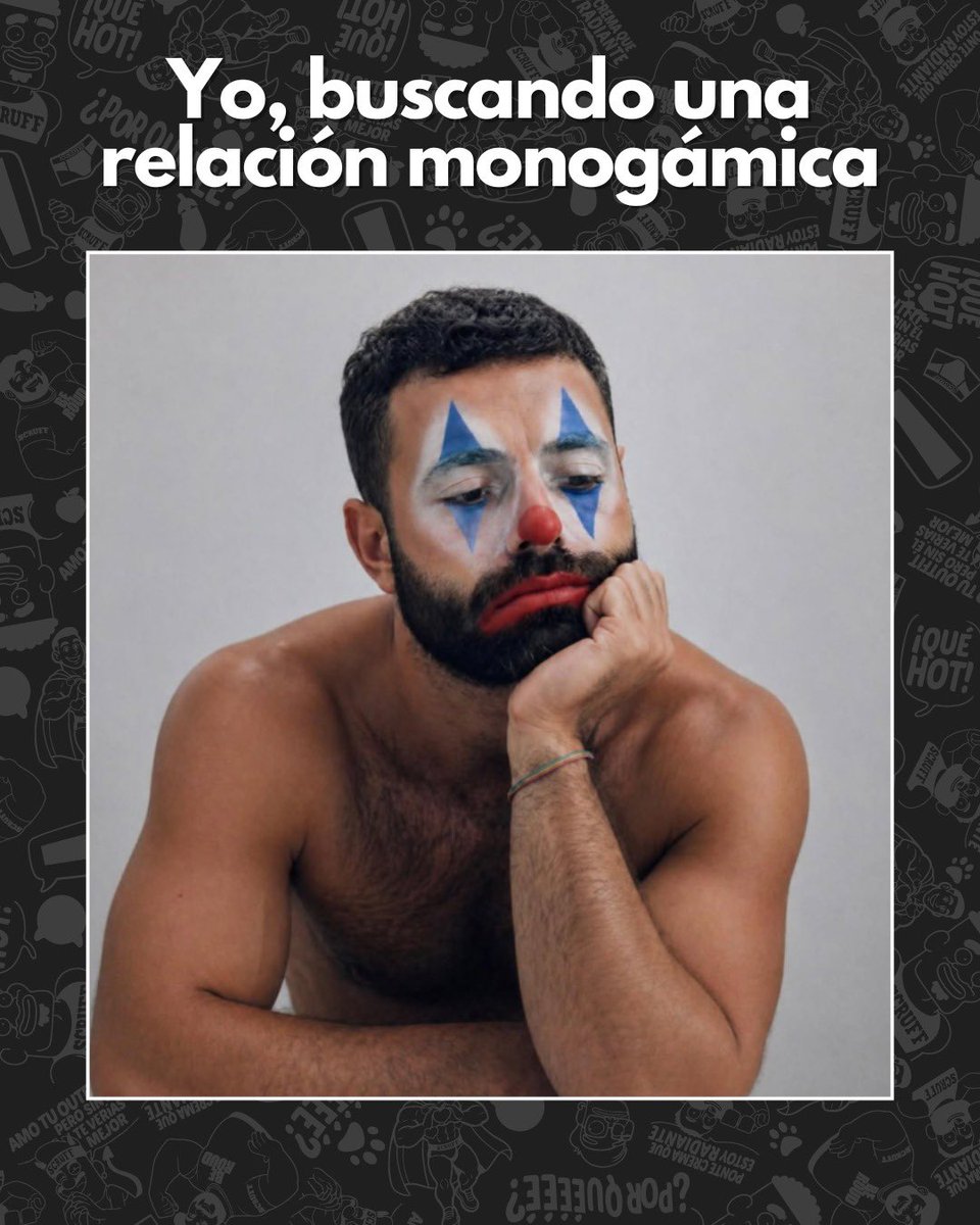 SCRUFFlatino's tweet photo. #SoloEnScruff | Queremos saber si la relación monogámica es lo tuyo 👇👇👇👇👇 https://t.co/5nNtc6aptQ