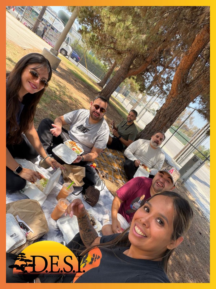 desisocal's tweet photo. Connection is at the heart of everything we do. 💙 Our coaches recently brought clients together for a picnic filled with conversation, laughter, and meaningful moments of connection. #desisocal #StrongerTogether #BuildingConnections https://t.co/Ep3FrchGzl
