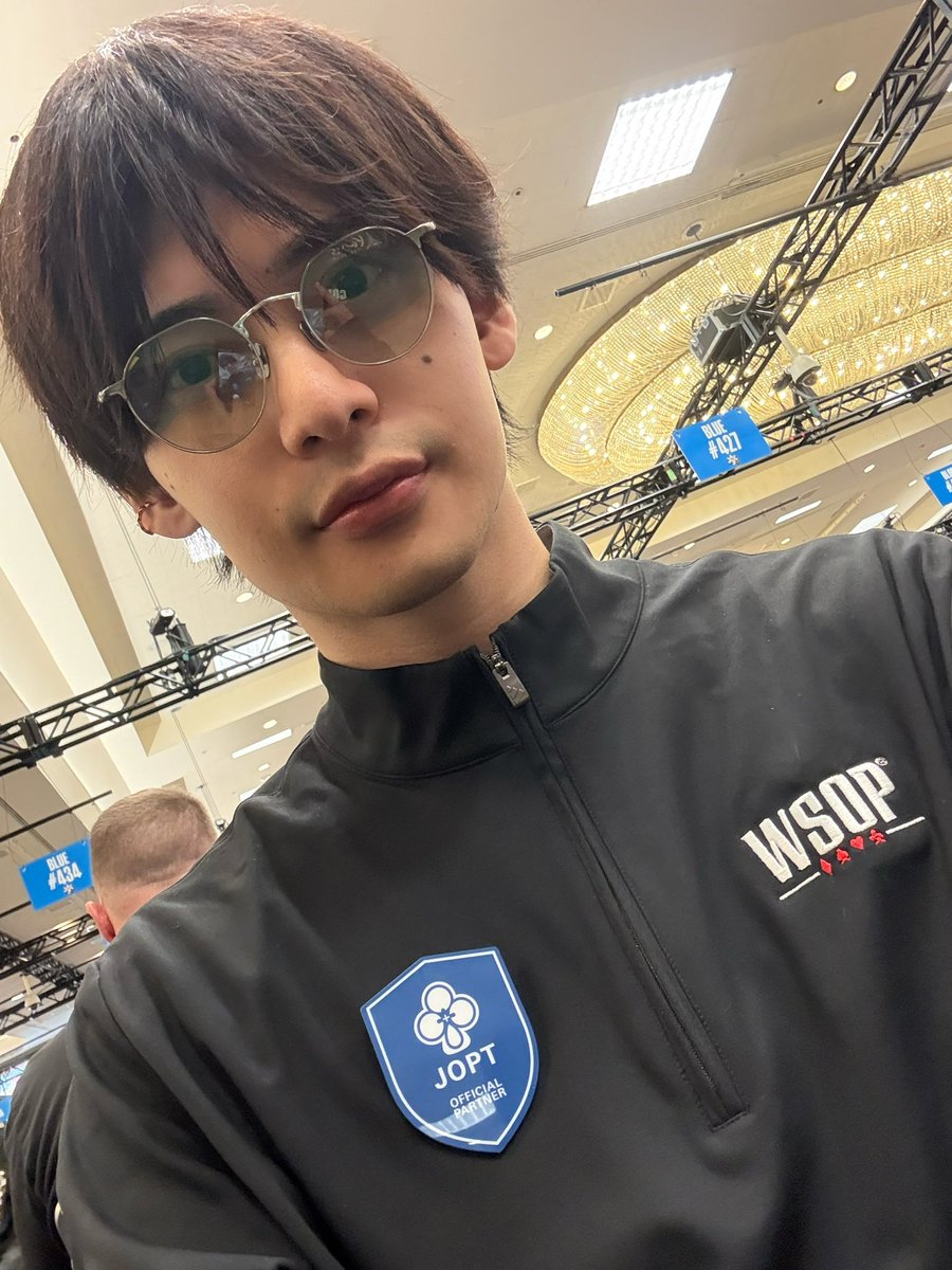 yyua1993's tweet photo. COLOSSUS DAY1
行ってきます楽しんできます！👍🏻

#WSOP https://t.co/QEtB65mr6Z