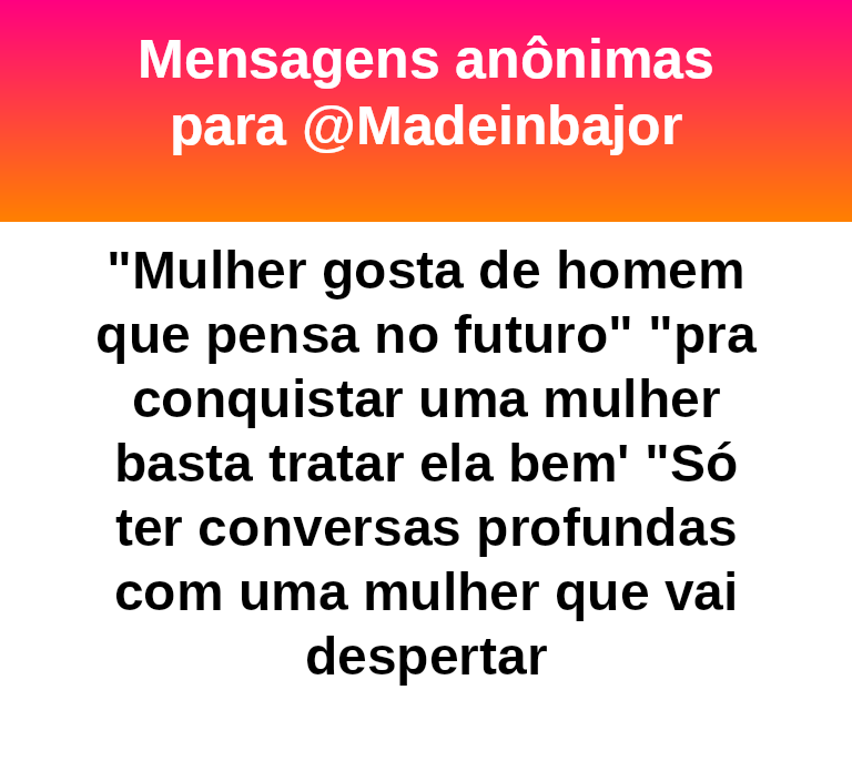madeinbajor's tweet photo. Tô vendo que tá frustrada mesmo.  #bajo41418 https://t.co/xD6XGJYR8X