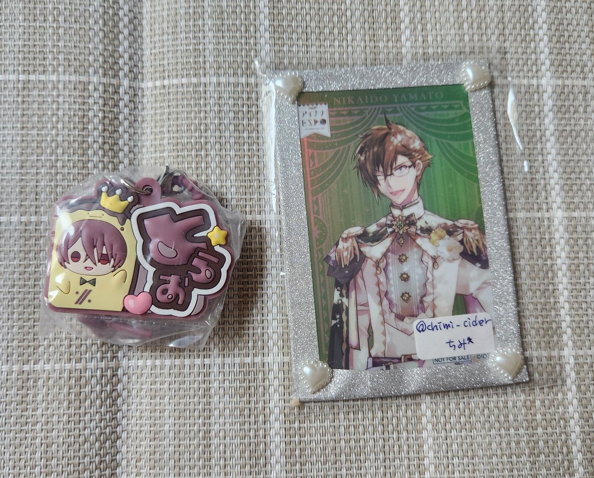 chimi_cider's tweet photo. 【交換/譲渡】
アイナナ ぷっくりカラフルマルチチャーム

譲▶虎於
求▶龍之介 or 定価(+送料)

6/13.16.23.27 池袋手渡し(時間相談)
郵送可

初回は固ツイご一読ください。 https://t.co/ni2tIXojP0