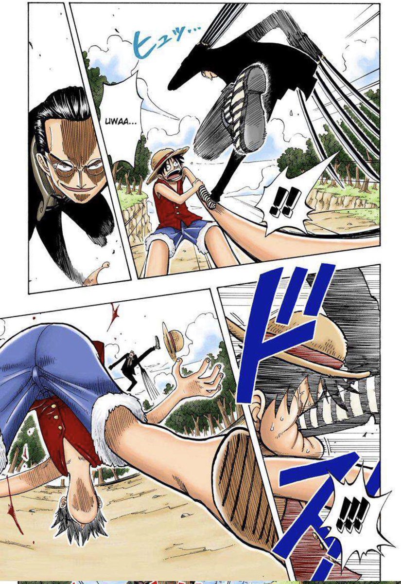 AHSEUVOU15's tweet photo. @rique2093 @P3dr0Amazing Luffy n é imune a ataques físicos, é só resistência alta que ele tem msm, até pq um ataque cortante é só um ataque físico só que com maior pressão local https://t.co/40NBBEISOd
