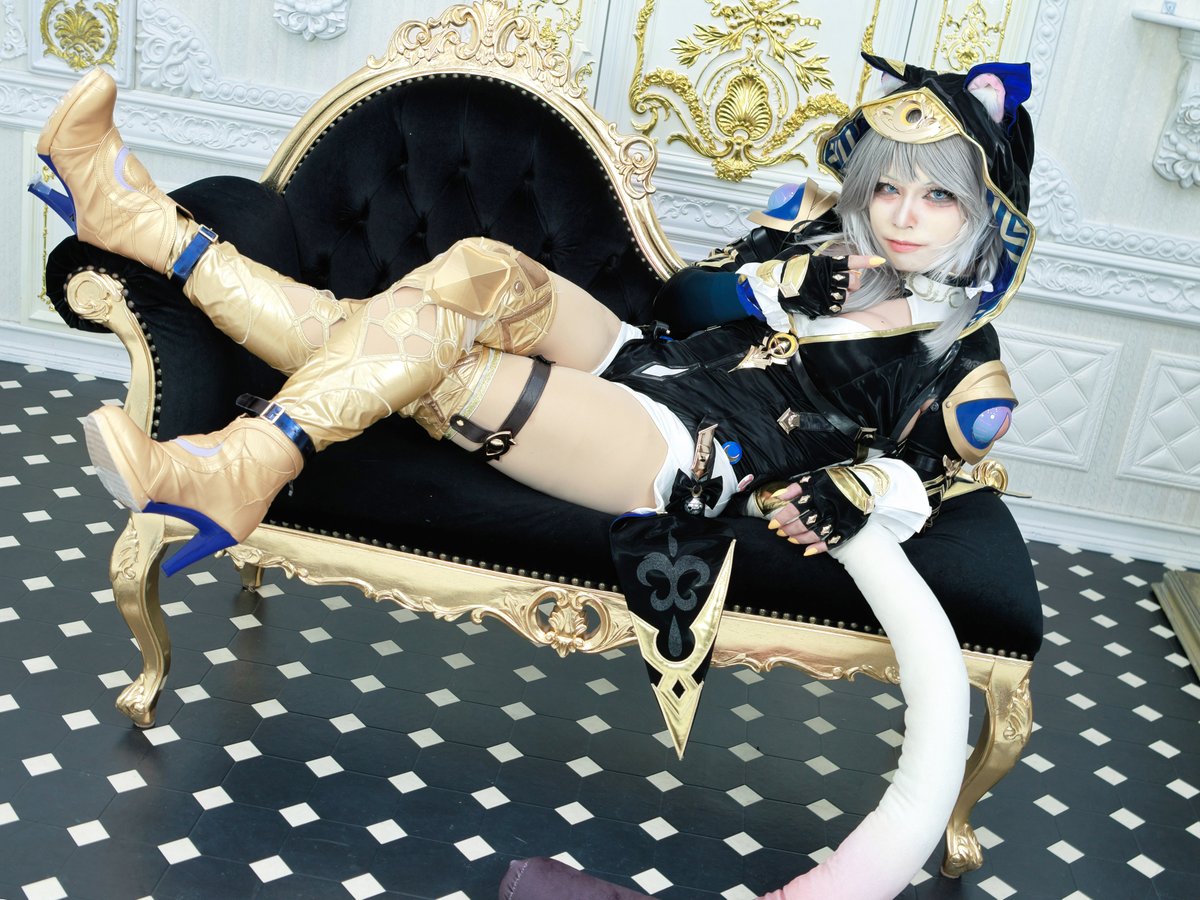 sazamina's tweet photo. 【cosplay】
サフェル（崩��：スターレイル）

「何よ、あたしを食い物にしようってわけ？」

📸：さーしるさん(@sa__siru )
studio：@StudioFantome さん https://t.co/y36ZJTGSV5