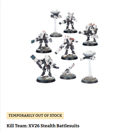 BAClend's tweet photo. Man I would like to get back into building and painting my Tau. If I could actually buy the sets I want. https://t.co/u3p1jEvNNH