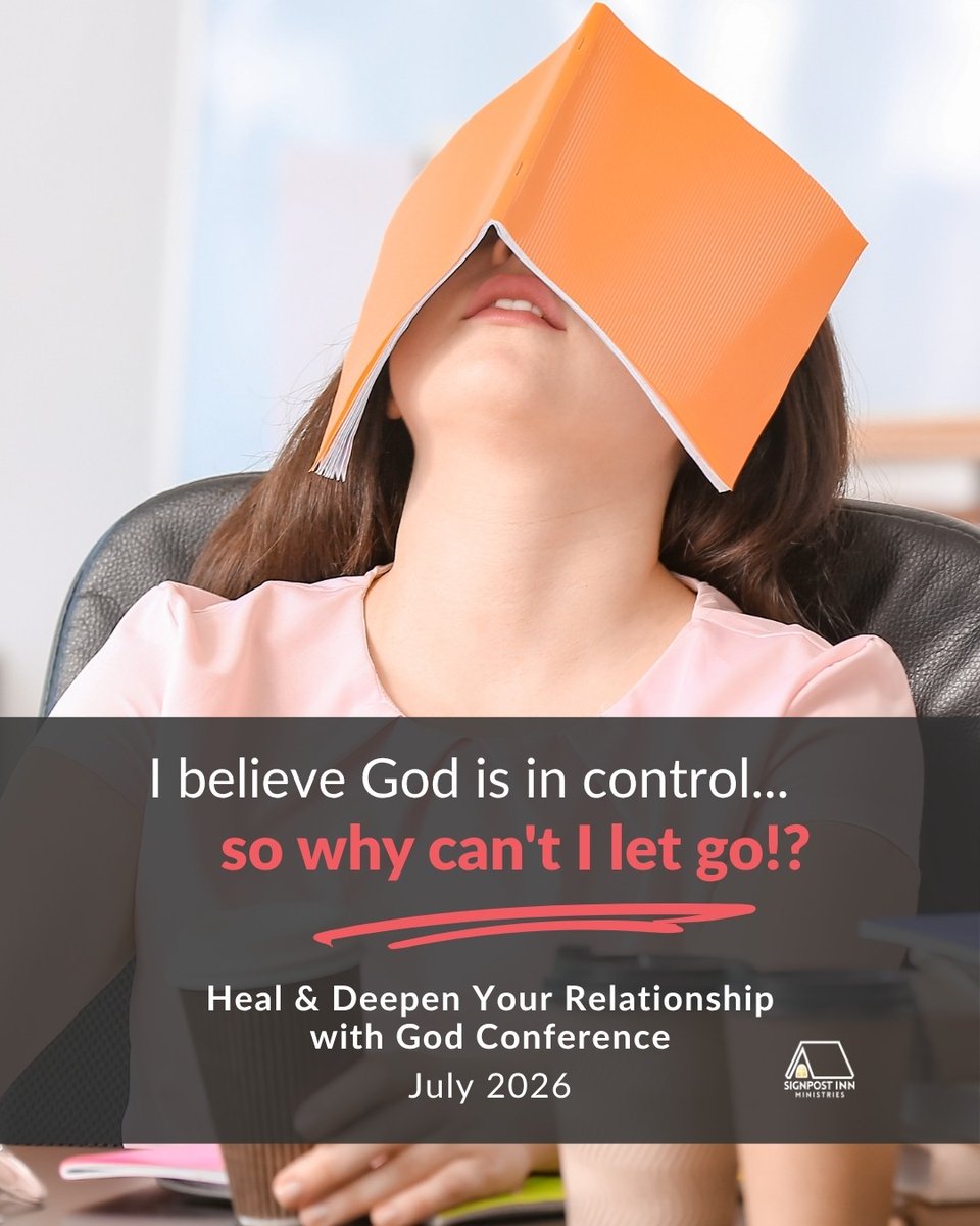 SignpostInn's tweet photo. You've read the promises. You've prayed the prayers. But the worry and control are still there. The Heal &amp; Deepen course will help you find out why you're holding on so tight, and how to finally let go. Register here: https://t.co/GWqXx43244 https://t.co/lCmvNZoRBi