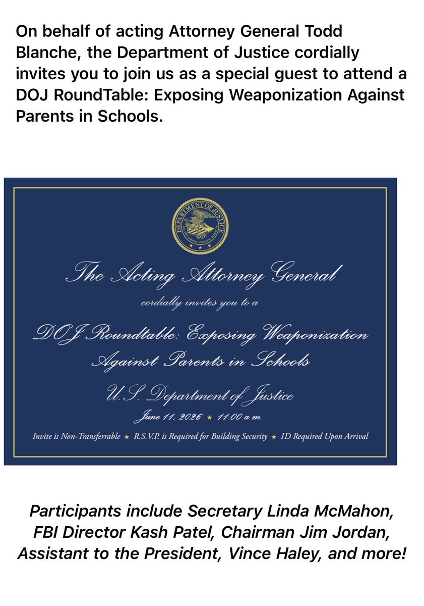 shellynorden's tweet photo. Thank you to the Department of Justice for holding this very important round table. Praying they finally take some action! https://t.co/7UFaCMMKxx